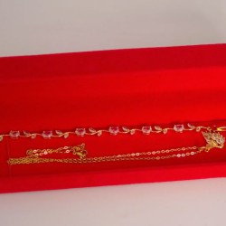 Pack collier Cygne & bracelet Tulipe