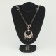 Collier en cuivre argenté artisanal