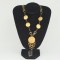 Collier en cuivre doré artisanal