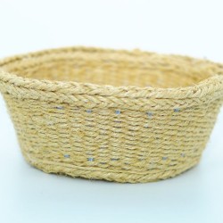 Grand panier en saaf artisanal