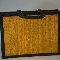 Cartable double face en saaf et artisanat