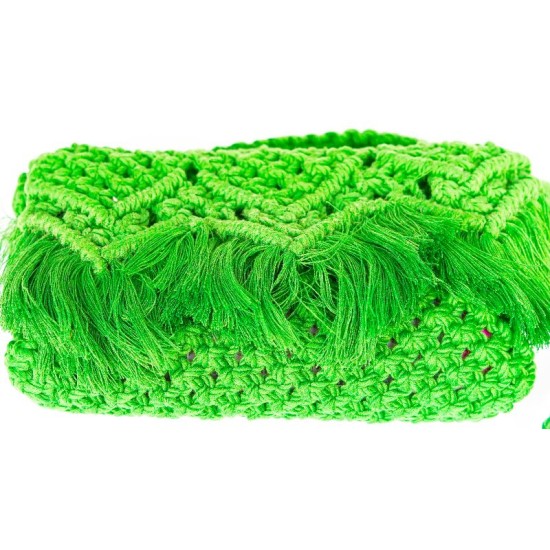 Sac vert artisanal en saaf