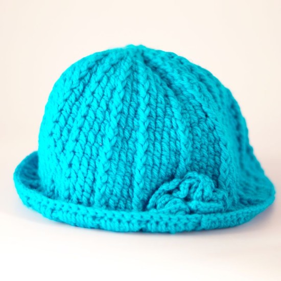 Bonnet en crochet artisanal