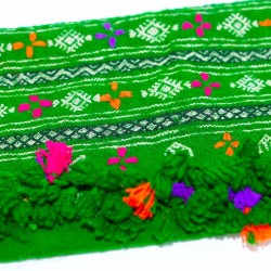 Kétfia verte en laine