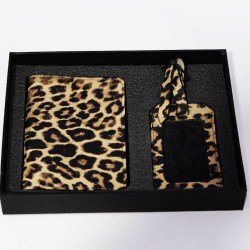 Coffret Tigre : porte-monnaie et porte-clés Coffret Tigre : porte-monnaie et porte-clés
